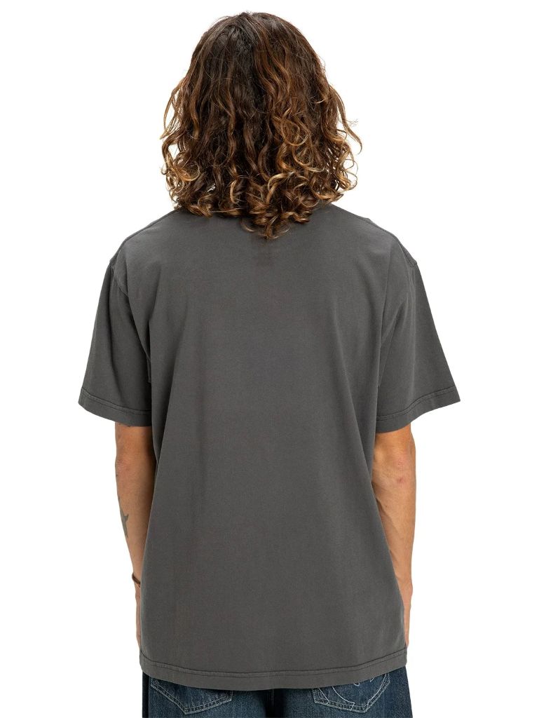 Star SS Tee in Washed Black