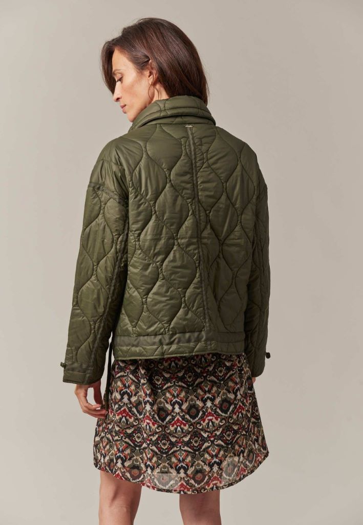 Arma Jacket in Dark Khaki