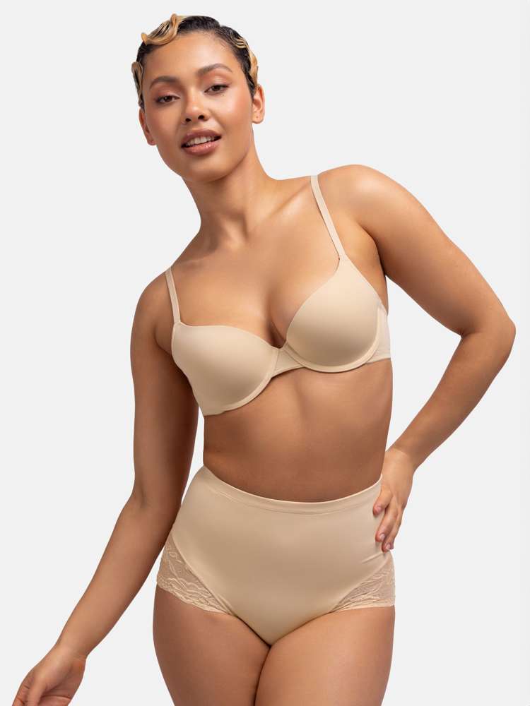 Brigitte Shaping Brief in Nude