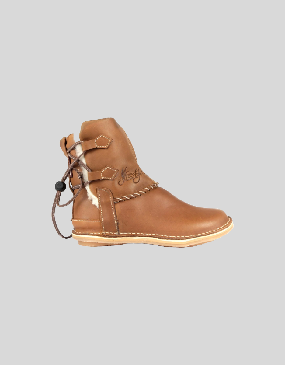 Annabelle Wool-Lined Leather Boot