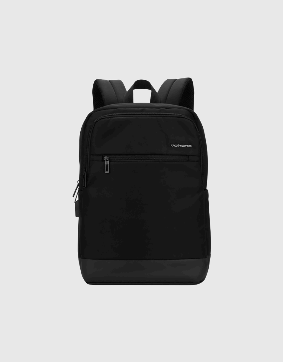 Roma Smart Laptop Backpack in Black