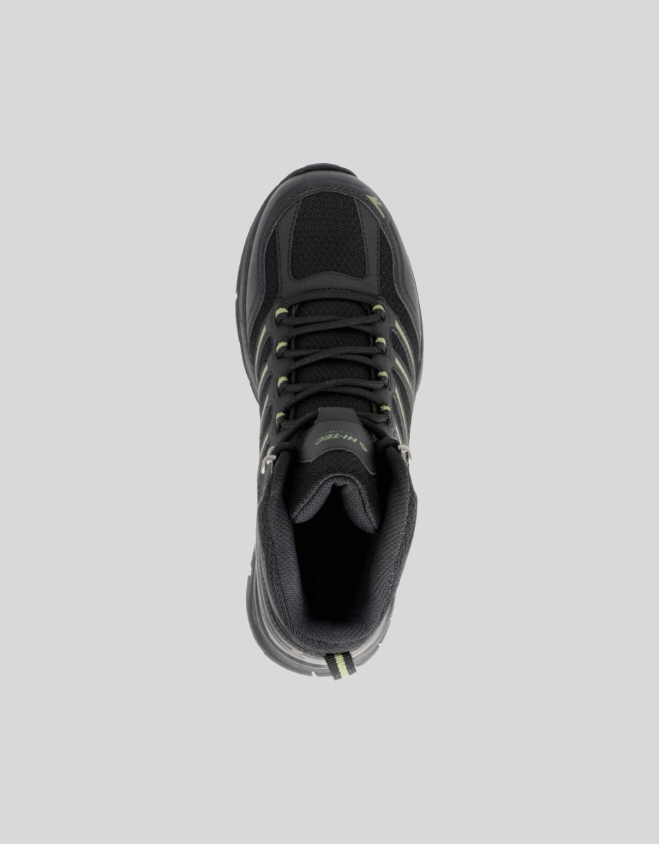 Grand Canaria Mid Mens Shoe in Black / Sphagnum