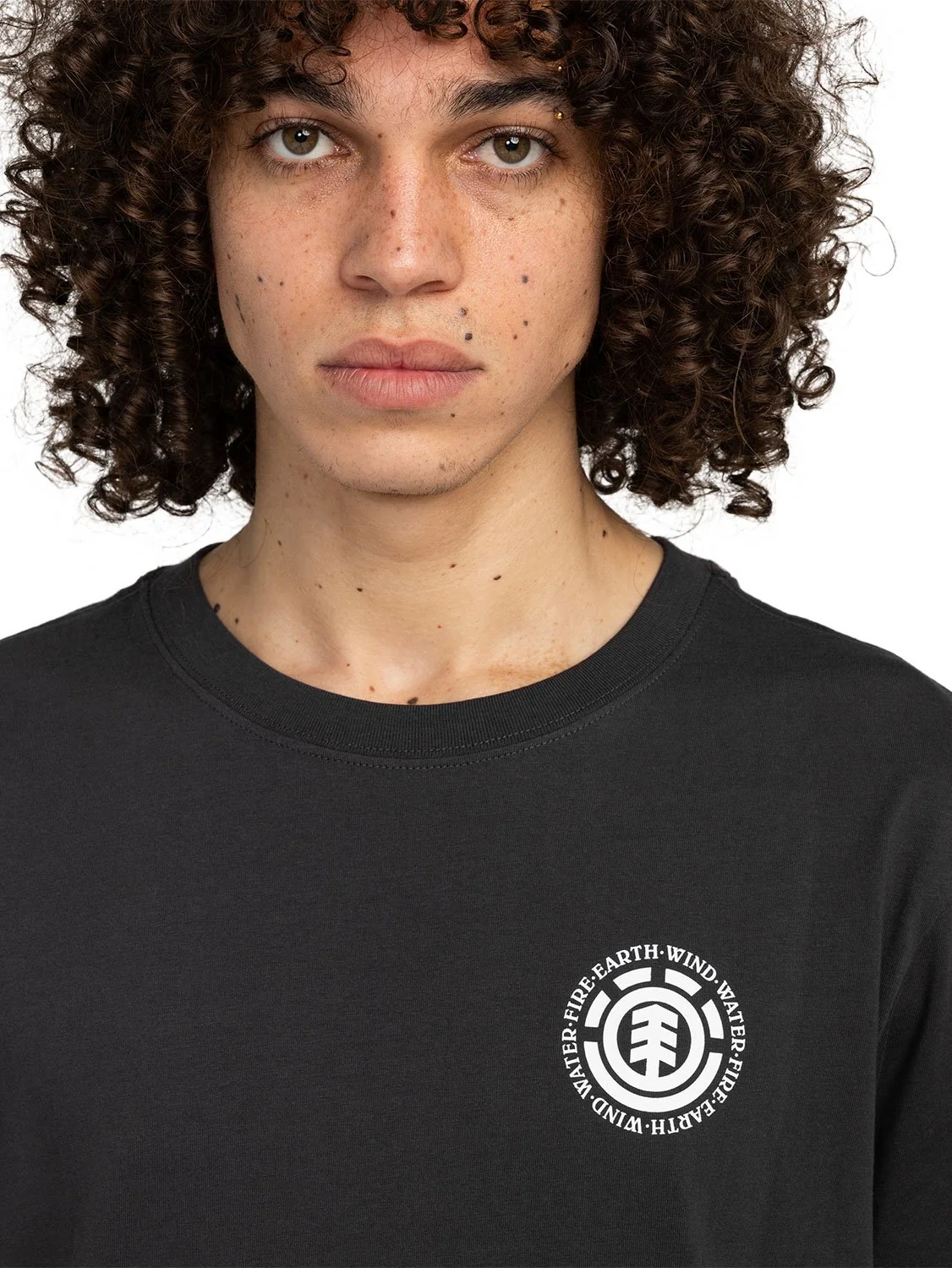 Seal Tee in Flint Black