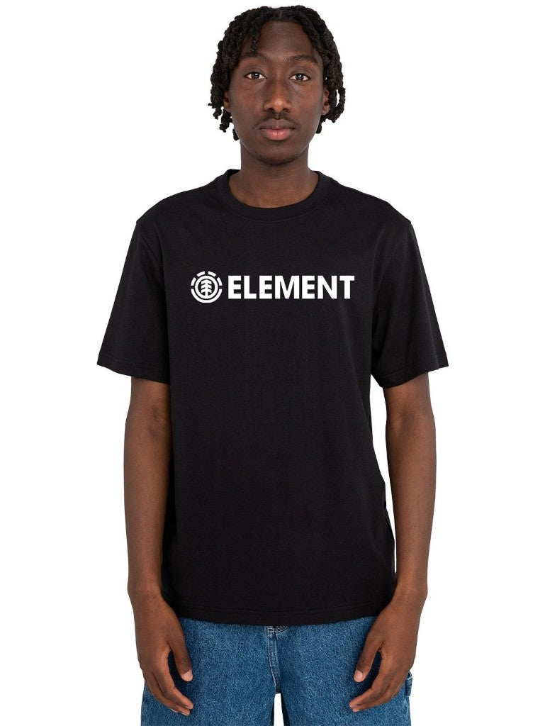 Blazin SS Tee in Flint Black