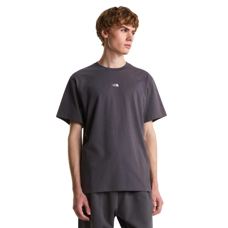Essential Simple Dome Relaxed SS Tee in Anthracite Grey