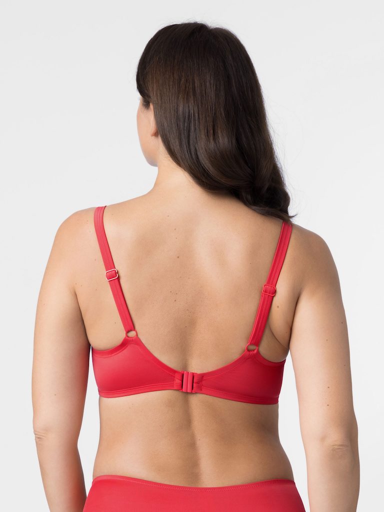 Fiji Underwire Bikini Top in Red
