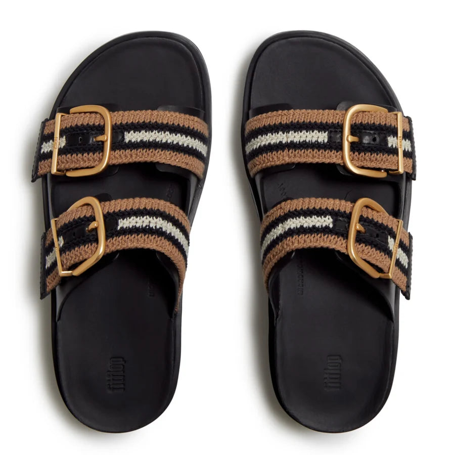 Gen-FF Max Buckle Two Bar Slides in Black Mix