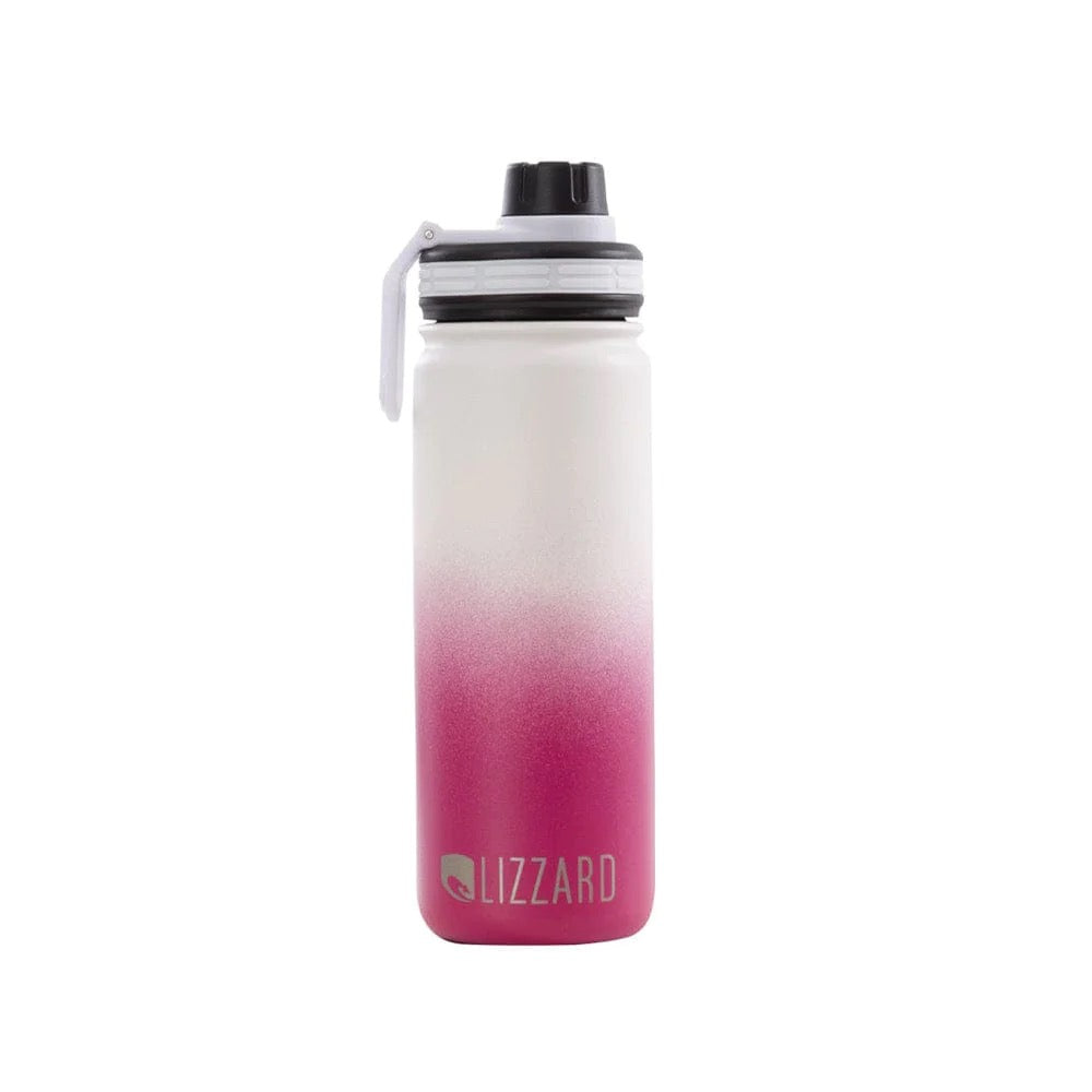 Flask 530ml in Pink/White Ombre