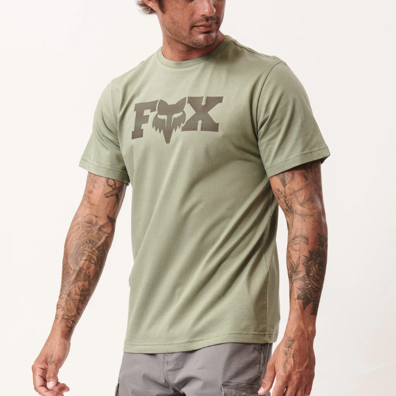 Heritage SS Tee in Agave Green