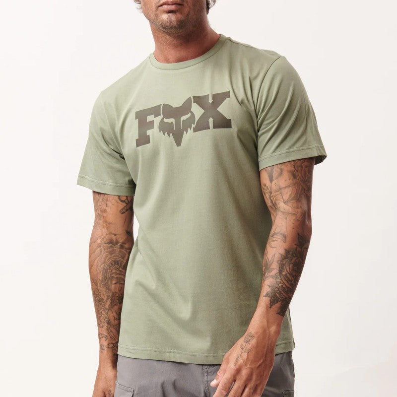 Heritage SS Tee in Agave Green