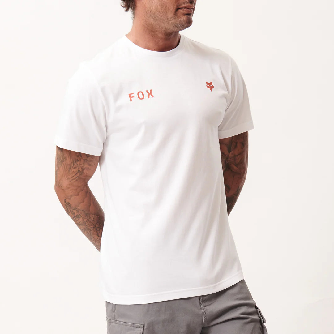 Logomark SS Tee in White