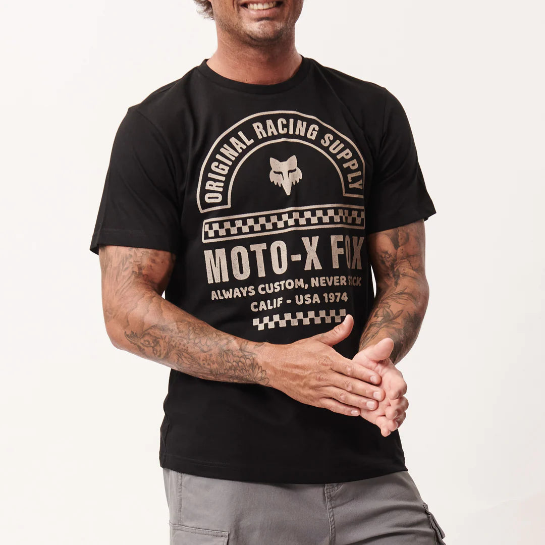 Victory SS Tee in Black