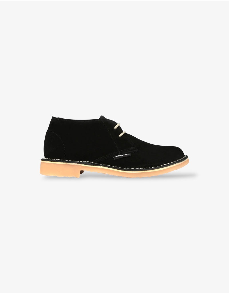 Hunter Unisex Suede Vellie in Black