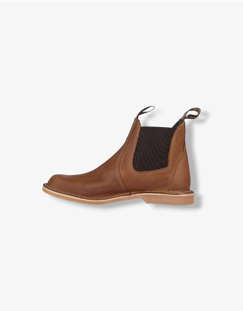 Karoo Lite Premium Leather Boot in Crazyhorse Mocca