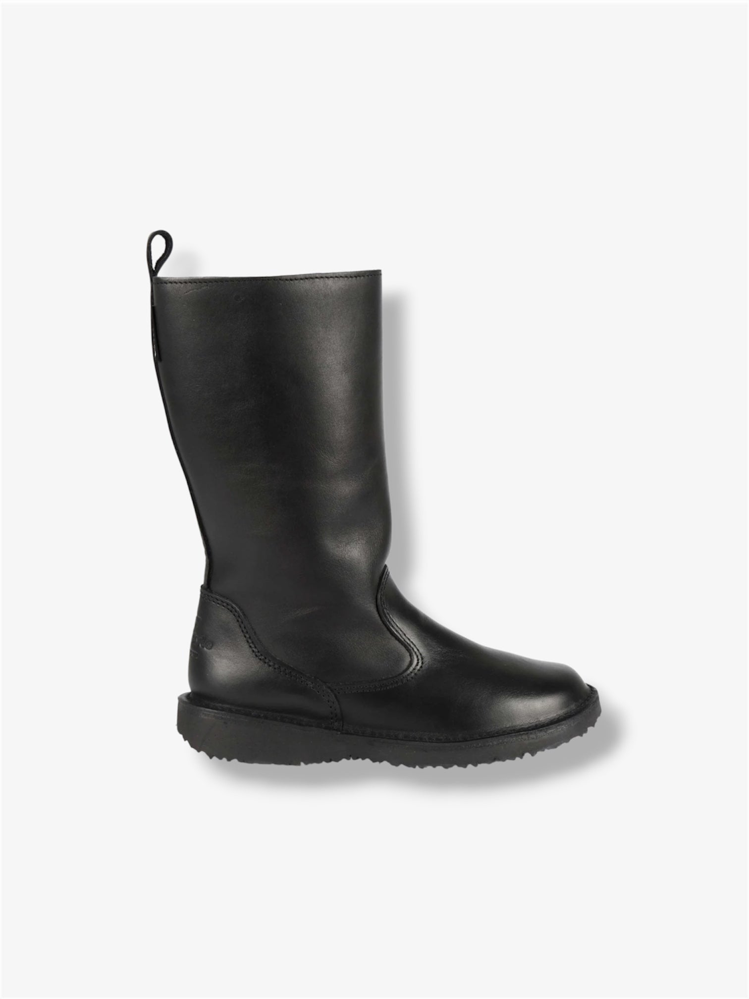Sutherland Wool Lined Leather Boot in Bundu Black
