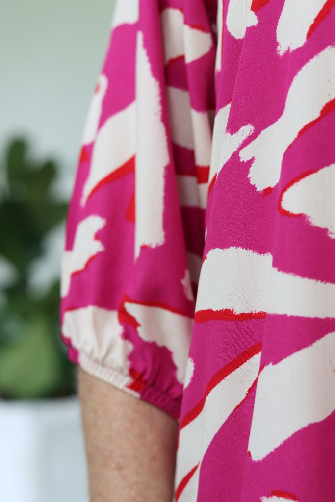 Bianca Raglan in Plum