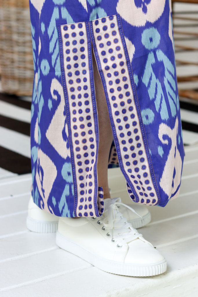 Jaipur Tassel Tunic in Royal Blue