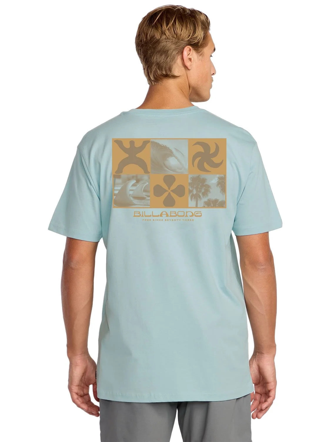 Glyph Premium SS Tee in Dusty Blue