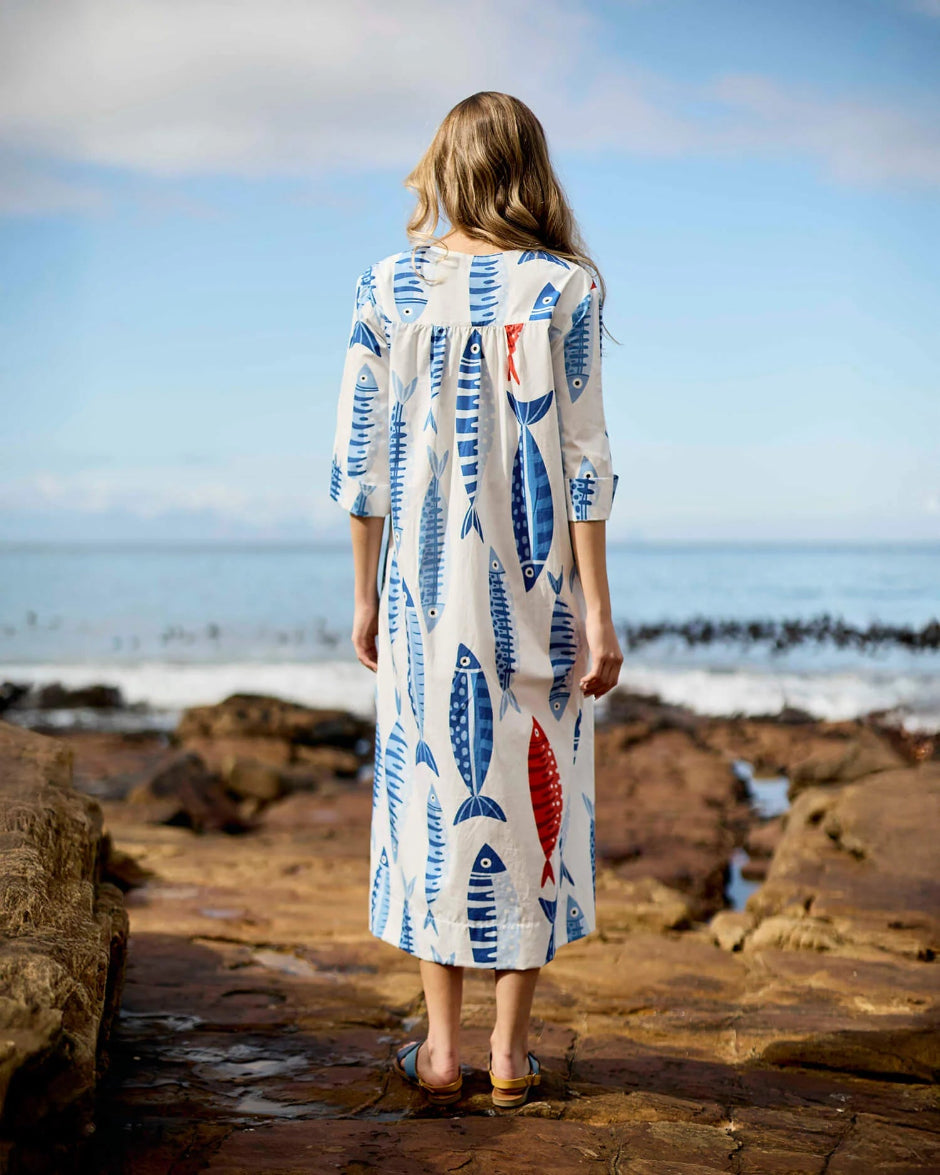 Sardine Dress in Big Sardines