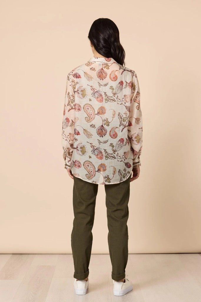 Arizona Print Shirt in Natural / Multi