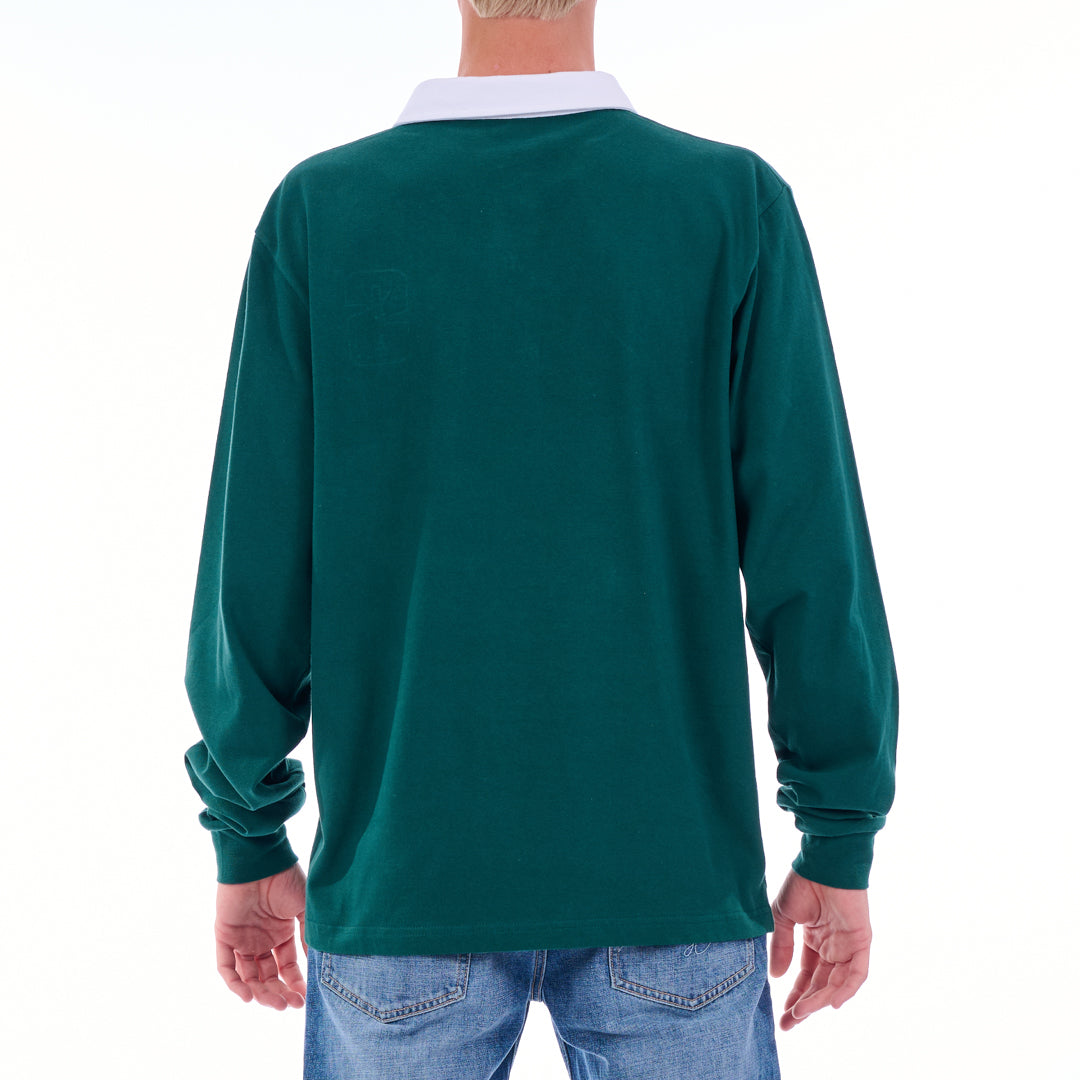Super Rugby Jersey in Deep Nori Green