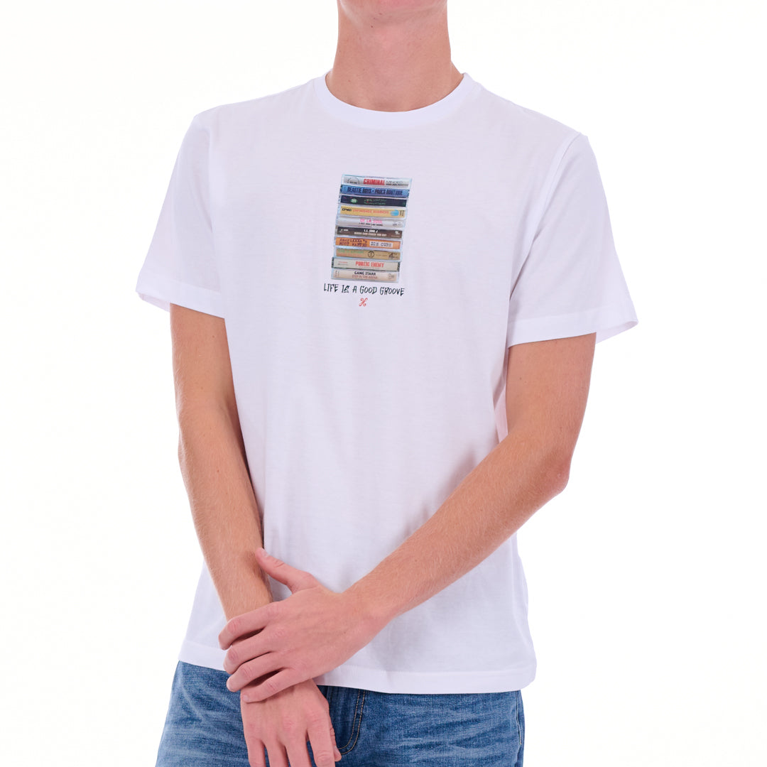 Good Grooves Tee in White