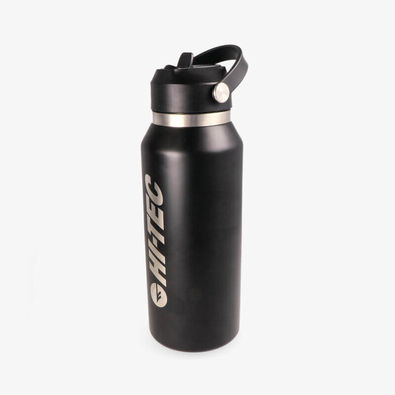 1L Water Bottle in Black