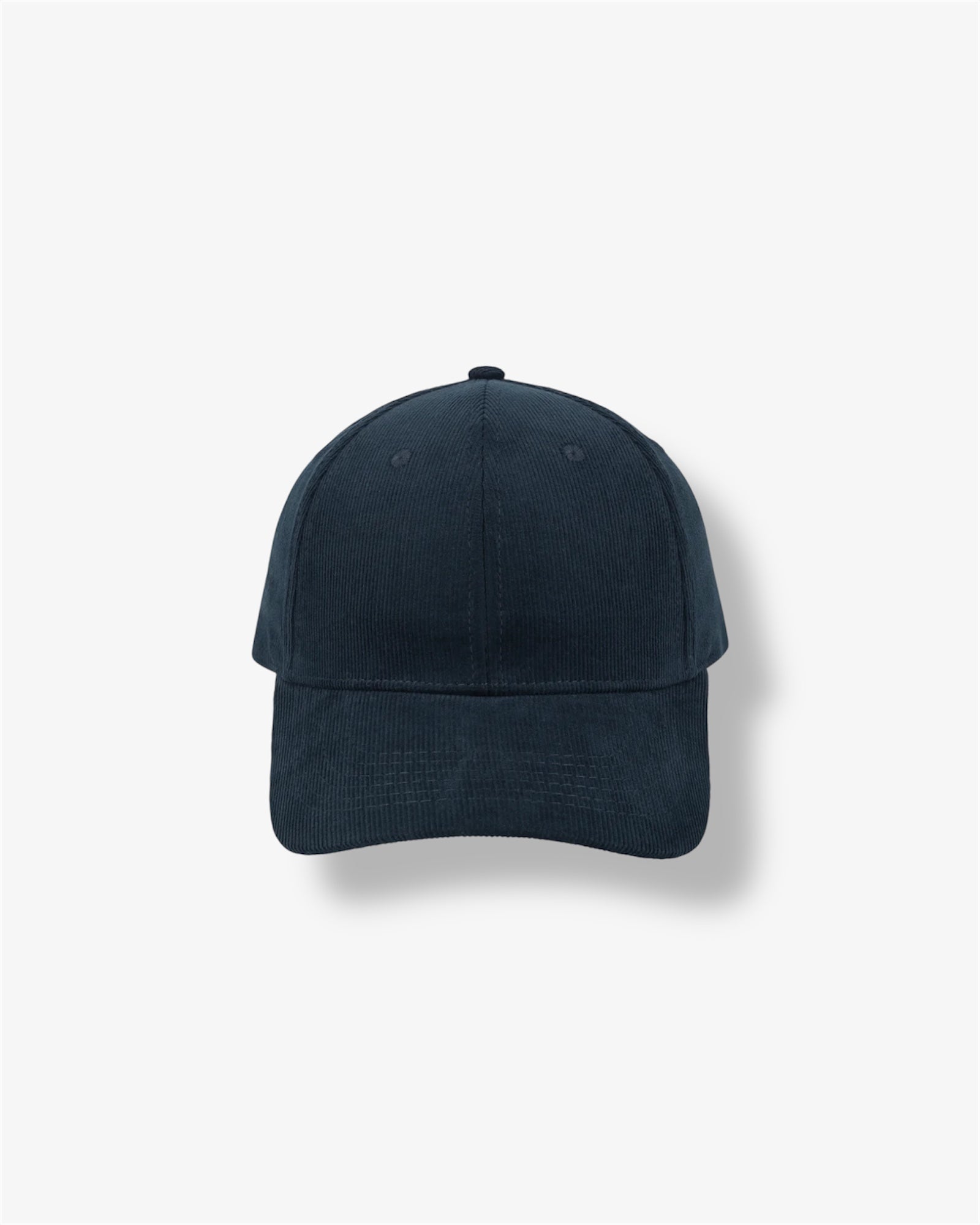 Corduroy 6 Panel Cap in Navy