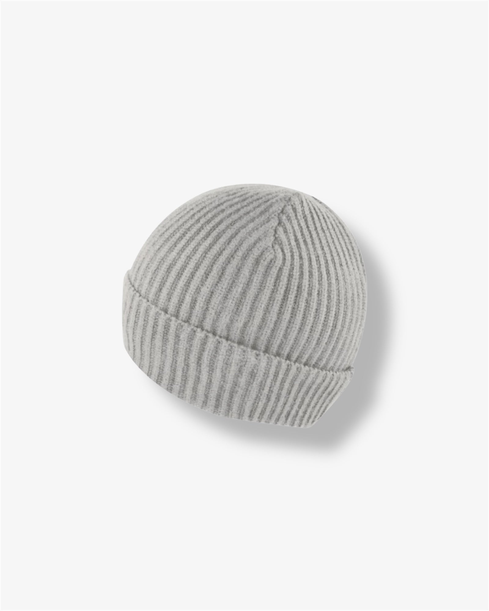Feather Touch Cuffed Beanie in Grey