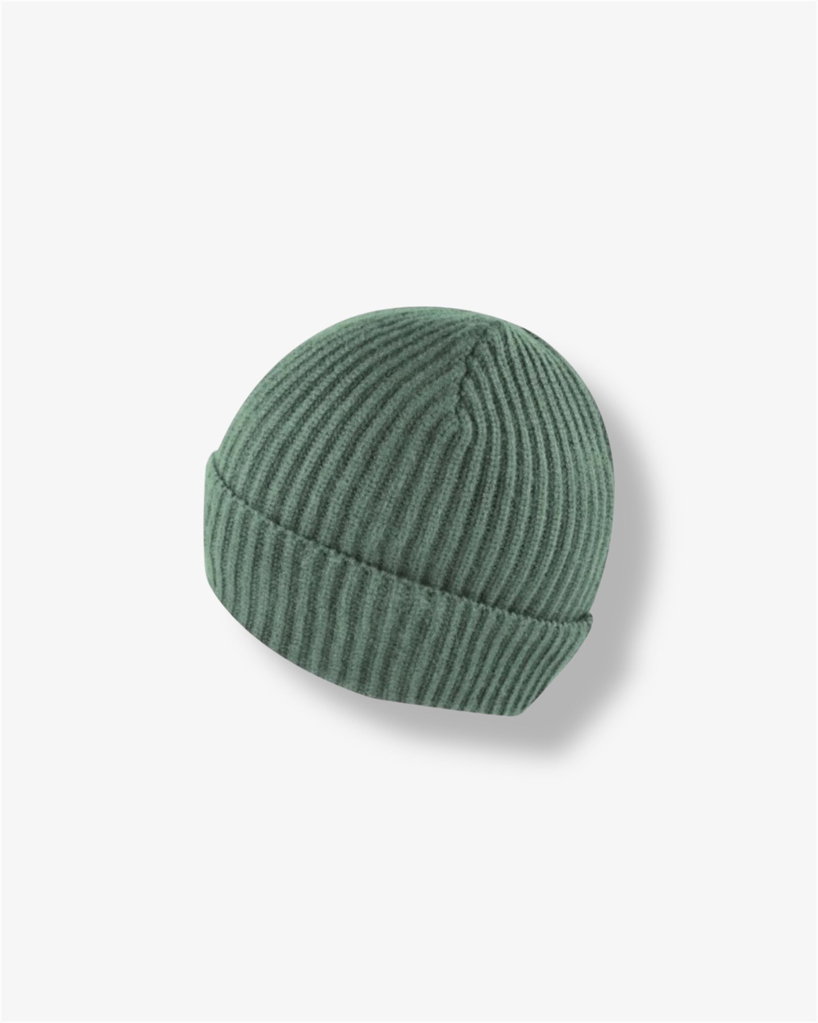 Feather Touch Cuffed Beanie in Sage