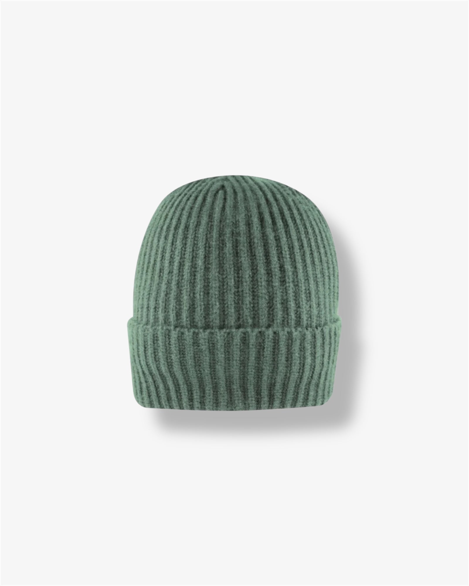 Feather Touch Cuffed Beanie in Sage