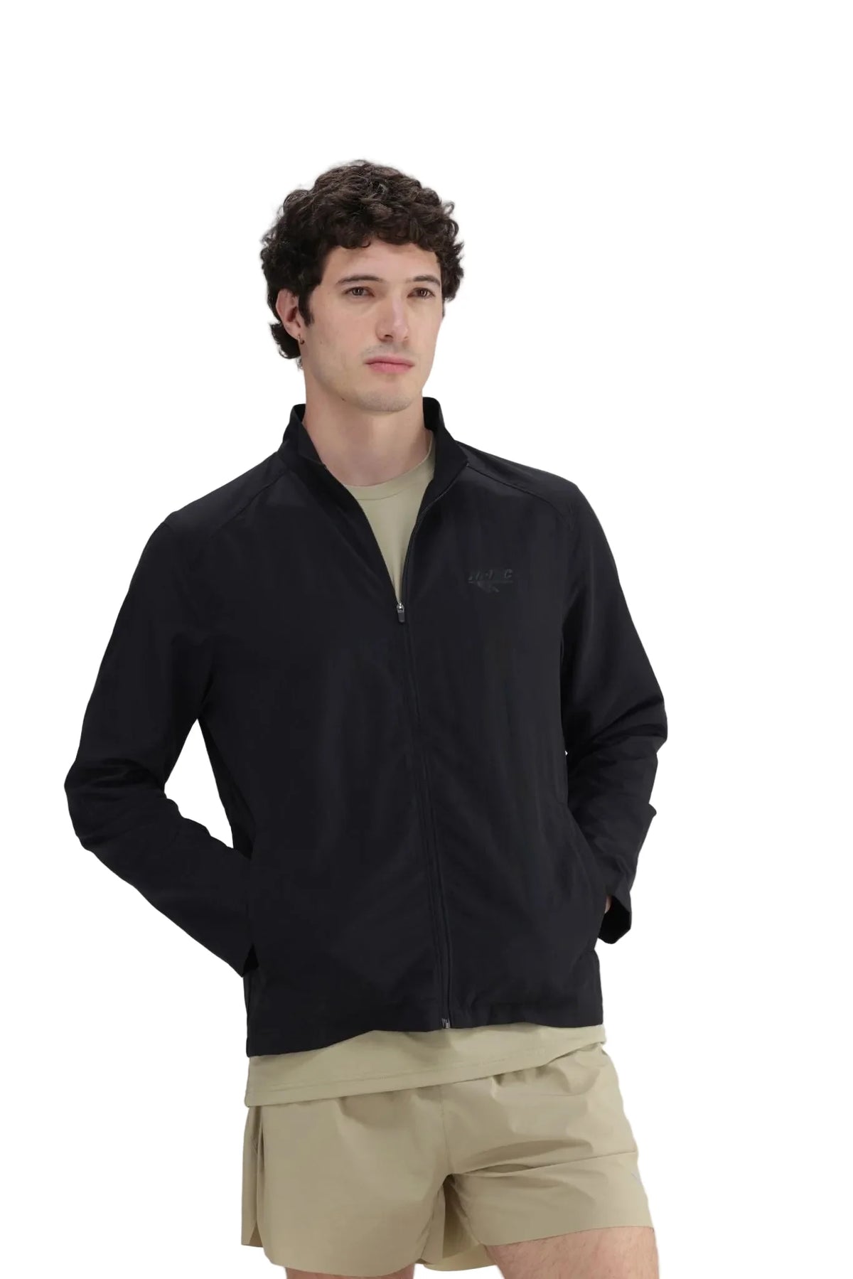 City Track Jacket in Black