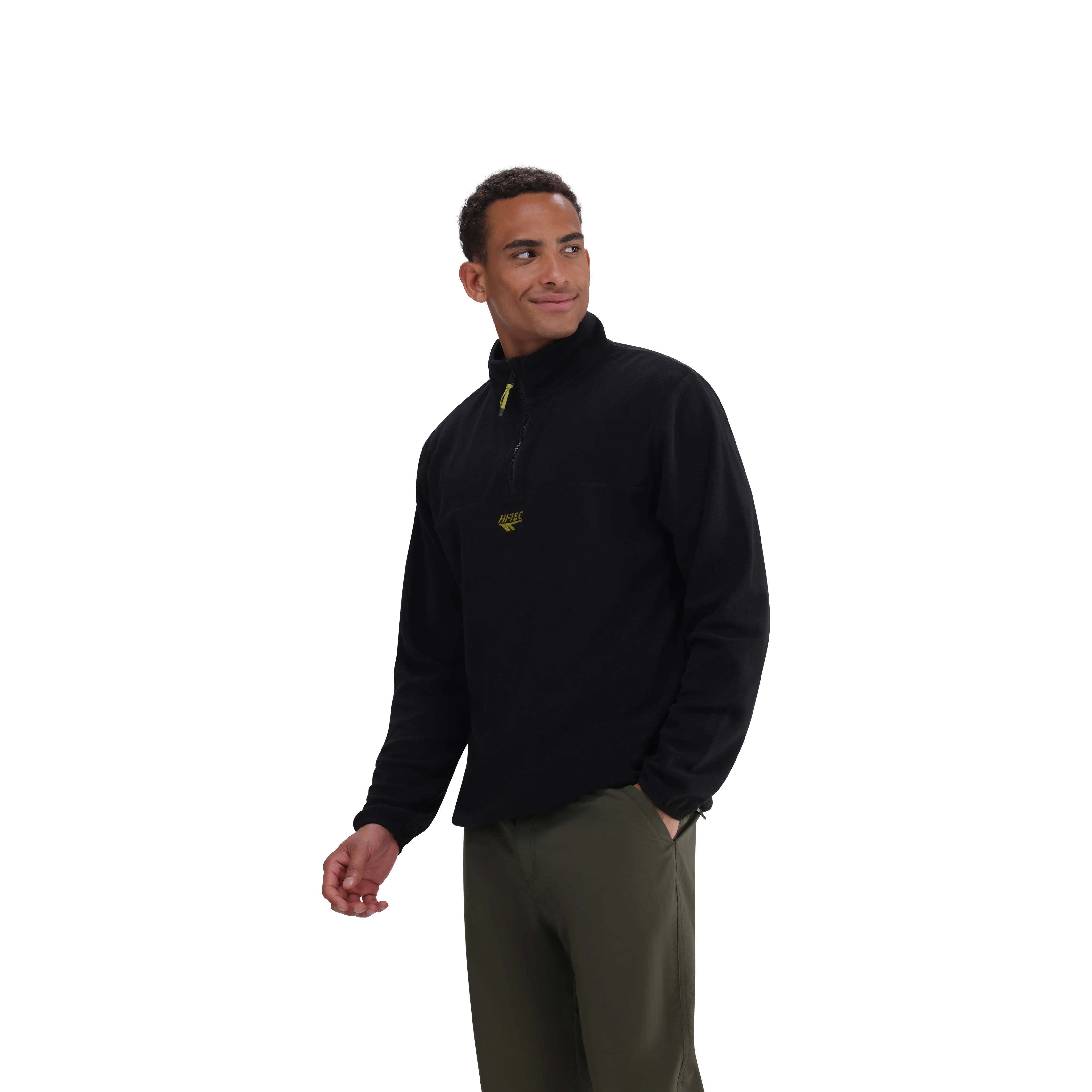 Core 1/4 Zip Fleece in Black