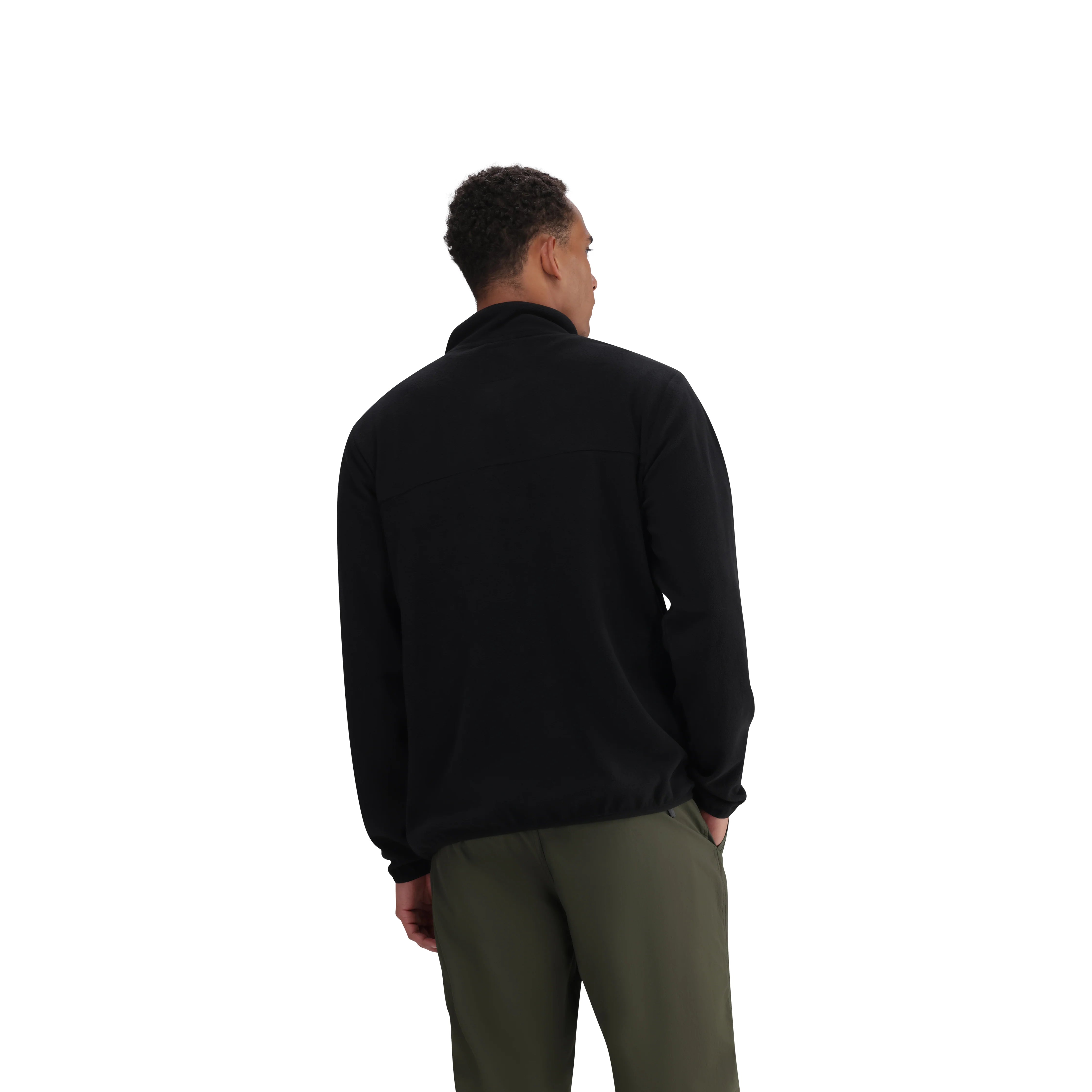 Core 1/4 Zip Fleece in Black