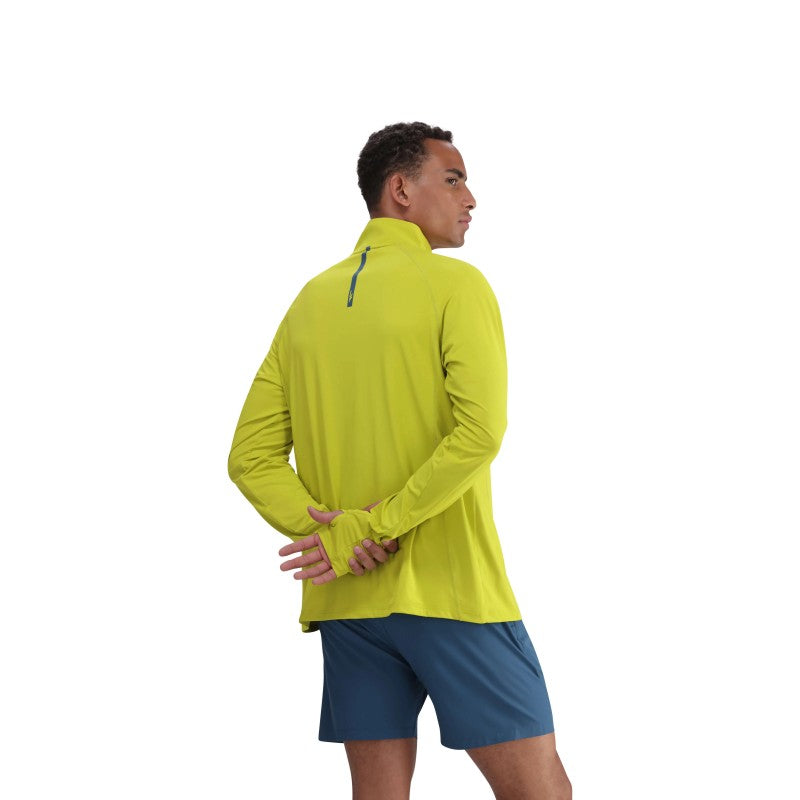 Geo 1/4 Zip Top in Citronelle