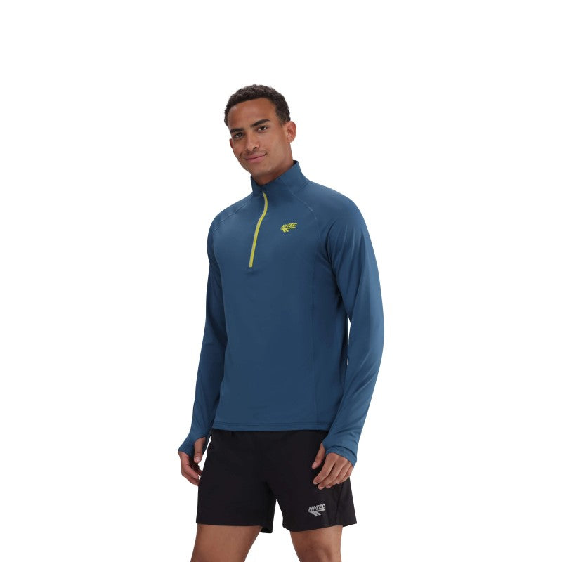 Geo 1/4 Zip Top in Deep Dive