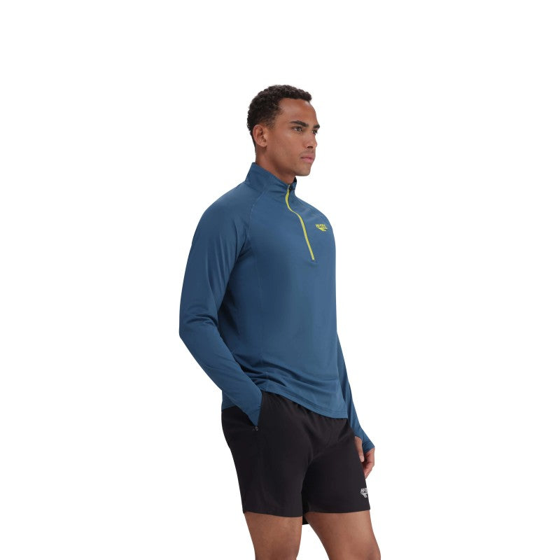 Geo 1/4 Zip Top in Deep Dive