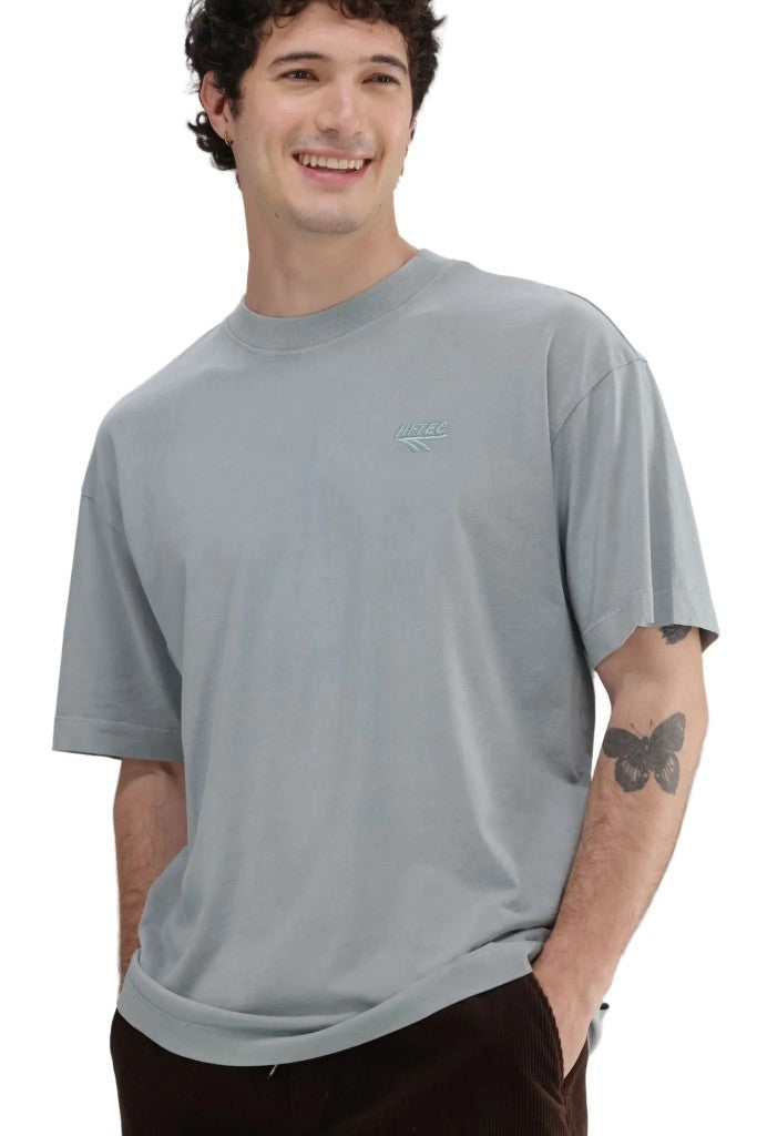 Stonewash Tee in Grey Mist