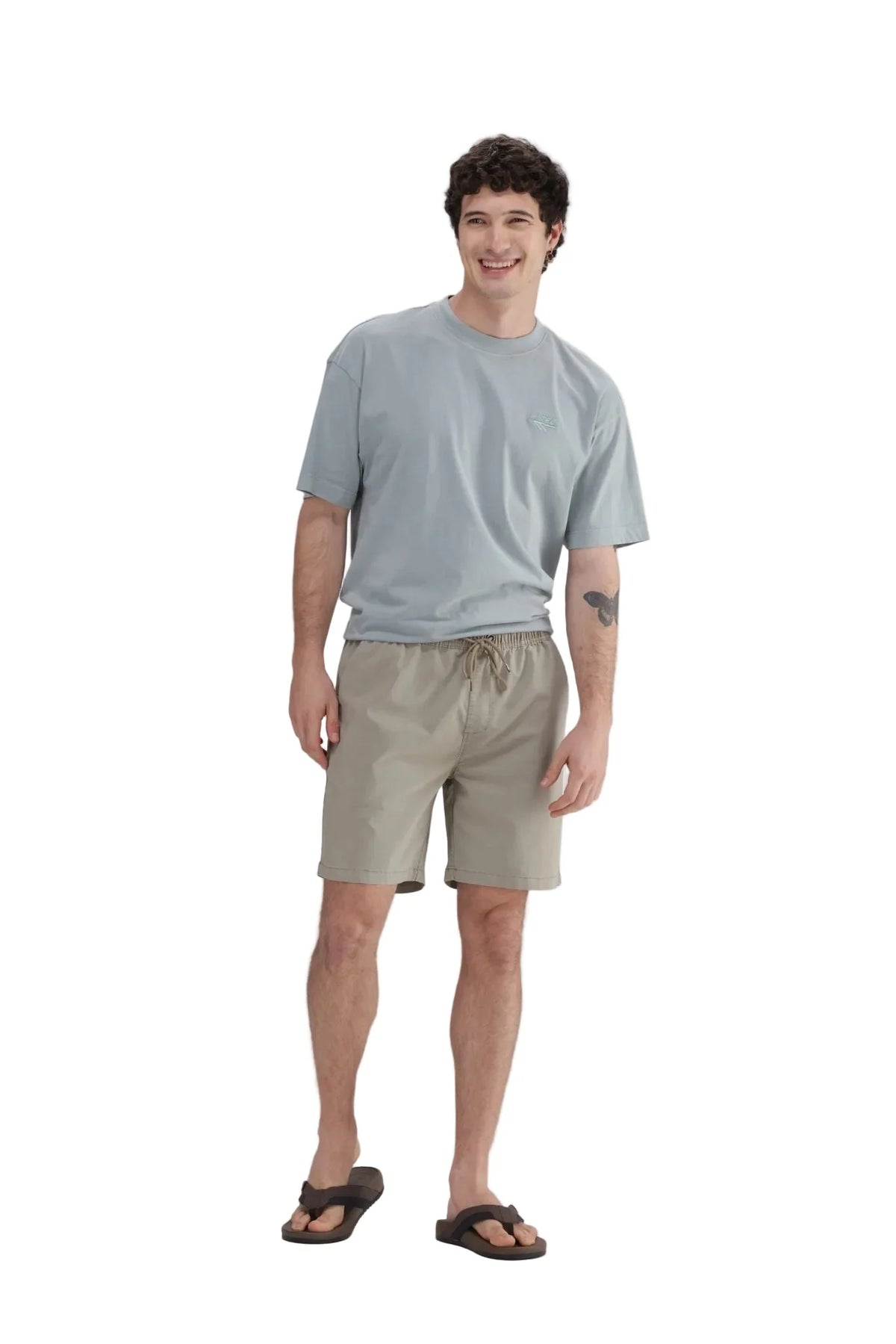 Stonewash Shorts in Winter Twig
