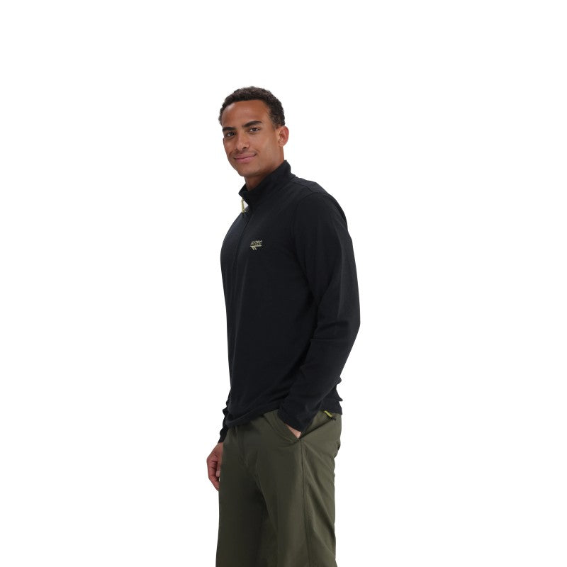 Tech 1/4 Zip Fleece in Bottomless Pit