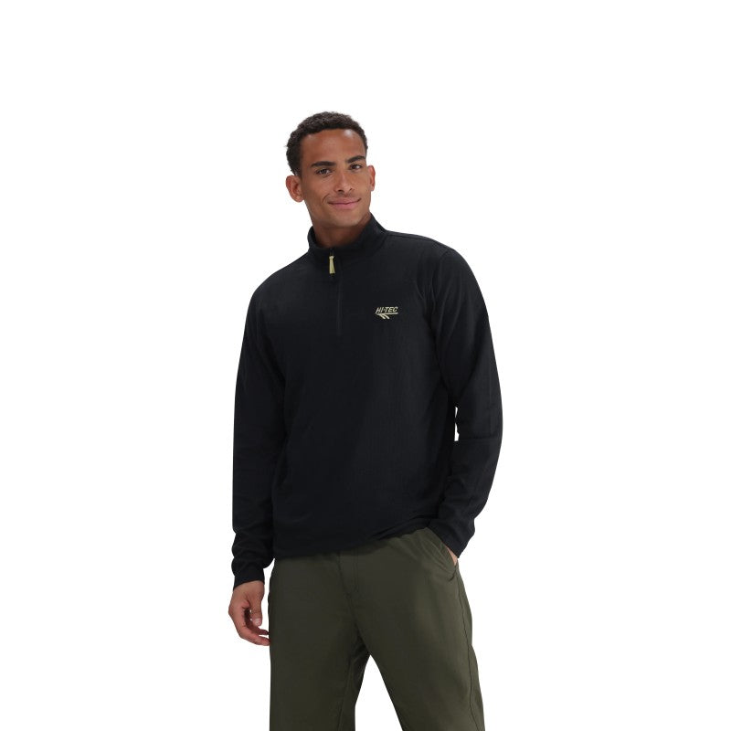 Tech 1/4 Zip Fleece in Bottomless Pit