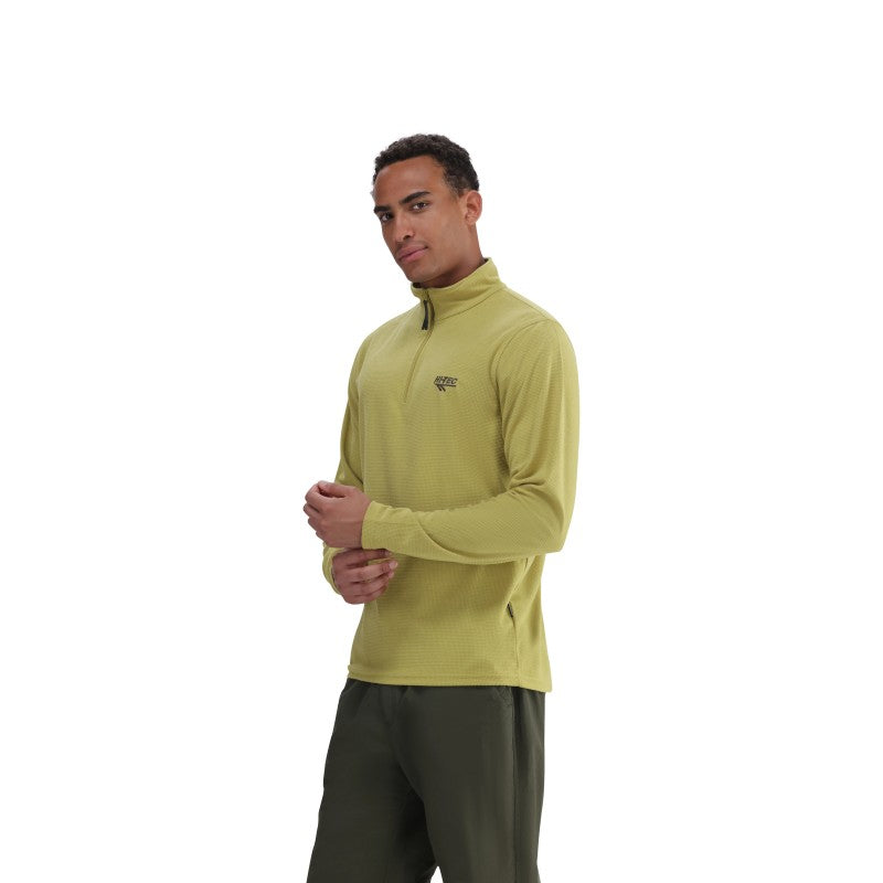 Tech 1/4 Zip Fleece in Moss