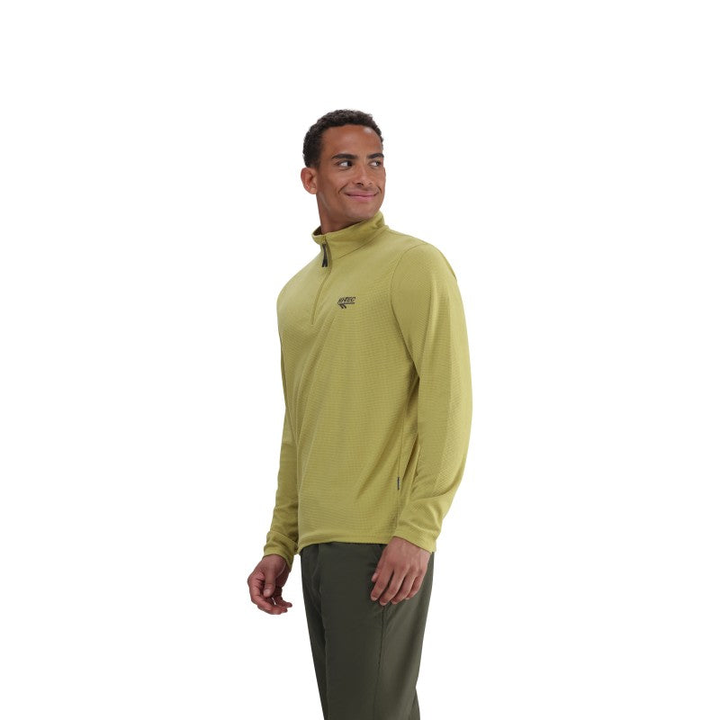 Tech 1/4 Zip Fleece in Moss
