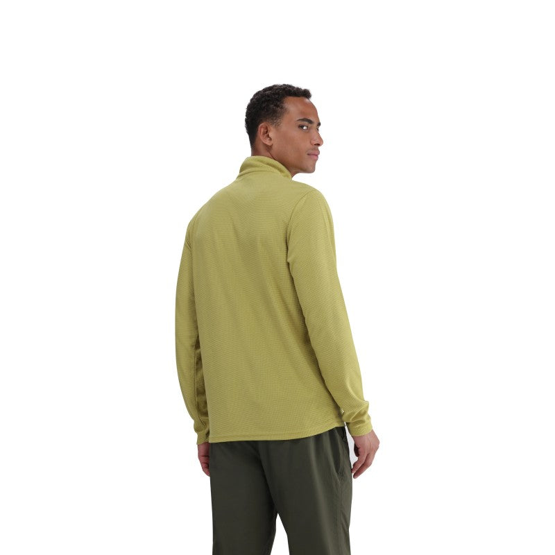 Tech 1/4 Zip Fleece in Moss