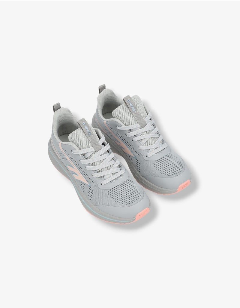 Kamari Shoe in Grey / Coral