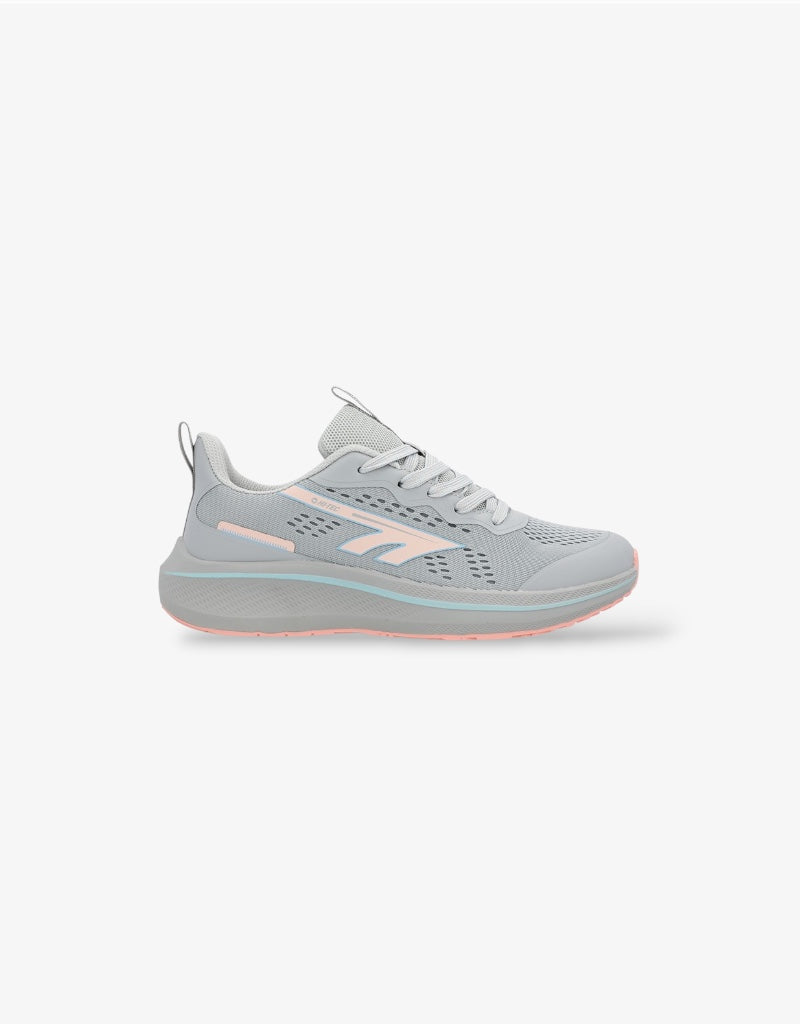 Kamari Shoe in Grey / Coral