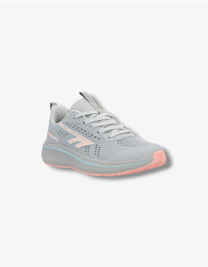Kamari Shoe in Grey / Coral