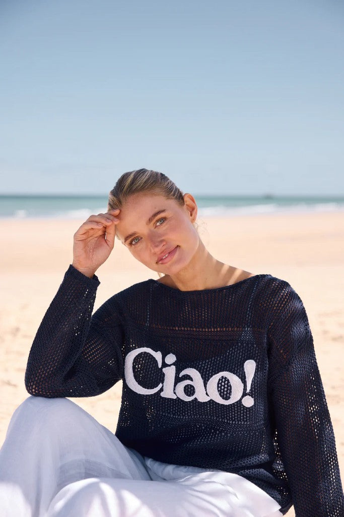 Ciao Knit in Navy
