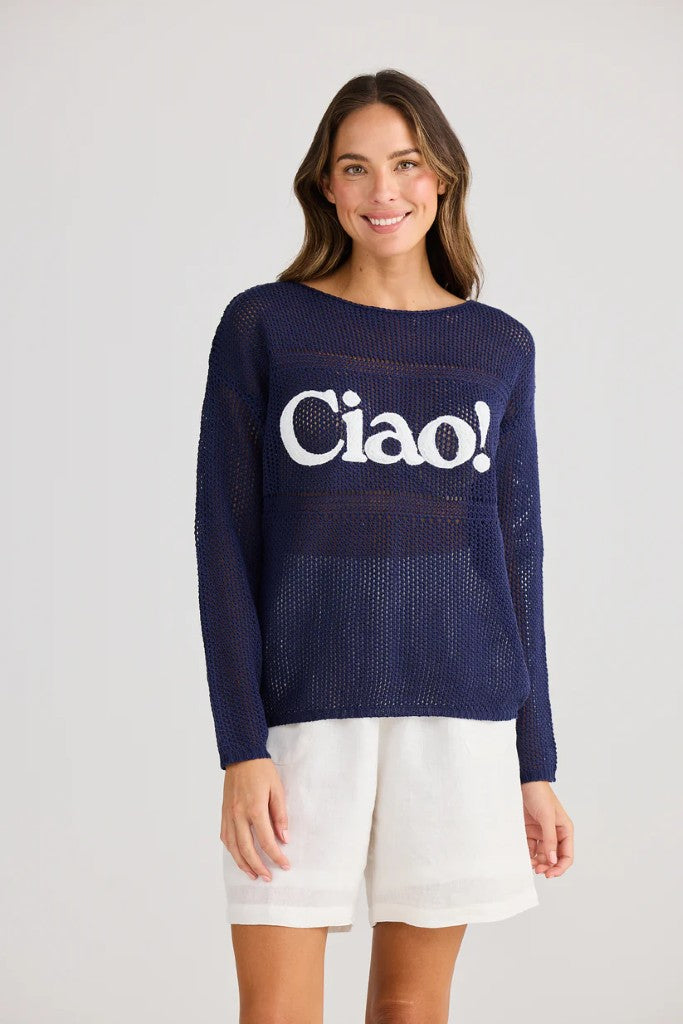 Ciao Knit in Navy