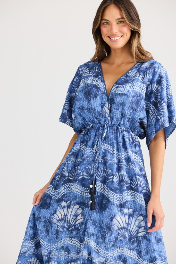 Sandbar Dress in Ocean Clam